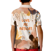 Punch The Monkey Kid Polo Shirt Love Me Anyway Baby Monkeys Cute Plush Hugging
