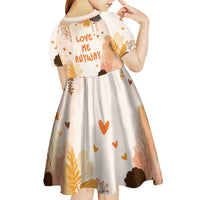 Punch The Monkey Kid Short Sleeve Dress Love Me Anyway Baby Monkeys Cute Plush Hugging