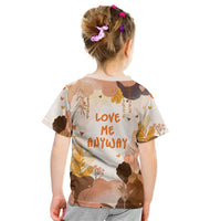 Punch The Monkey Kid T Shirt Love Me Anyway Baby Monkeys Cute Plush Hugging
