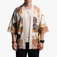 Punch The Monkey Kimono Love Me Anyway Baby Monkeys Cute Plush Hugging