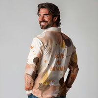 Punch The Monkey Long Sleeve Polo Shirt Love Me Anyway Baby Monkeys Cute Plush Hugging