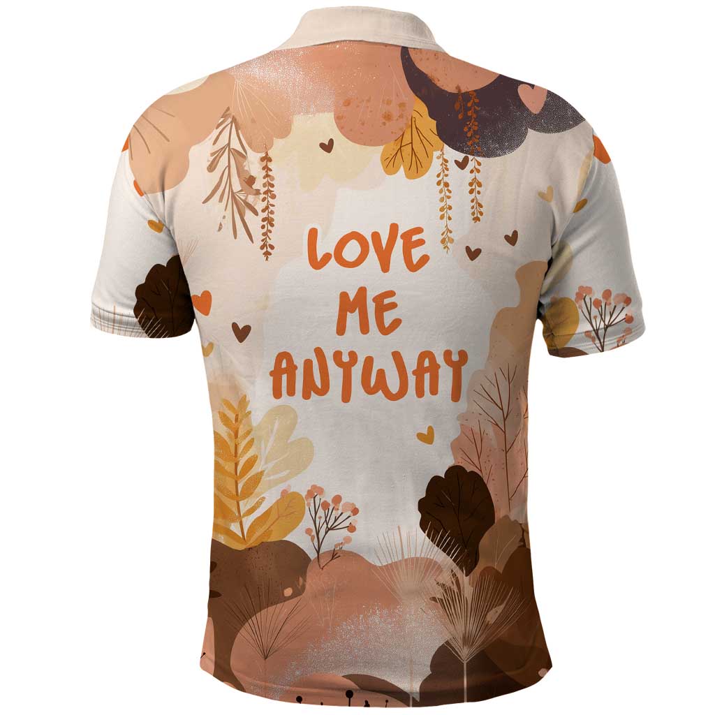 Punch The Monkey Polo Shirt Love Me Anyway Baby Monkeys Cute Plush Hugging