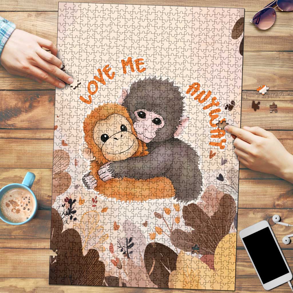 Punch The Monkey Puzzle Love Me Anyway Baby Monkeys Cute Plush Hugging