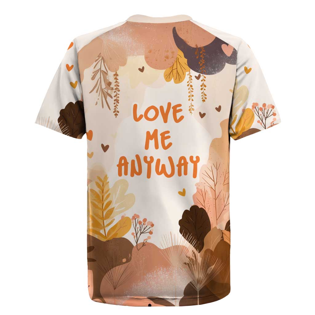 Punch The Monkey Rugby Jersey Love Me Anyway Baby Monkeys Cute Plush Hugging