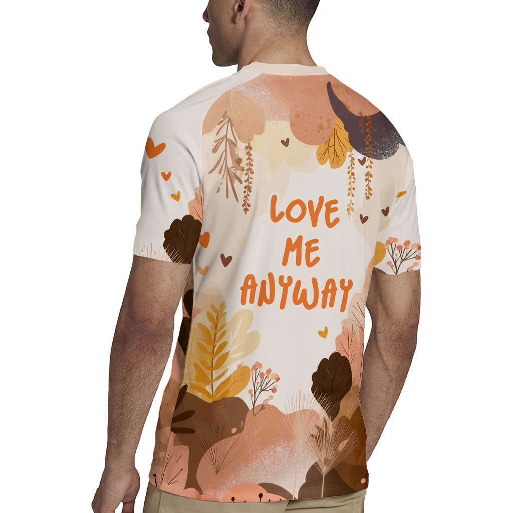 Punch The Monkey Rugby Jersey Love Me Anyway Baby Monkeys Cute Plush Hugging