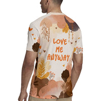 Punch The Monkey Rugby Jersey Love Me Anyway Baby Monkeys Cute Plush Hugging