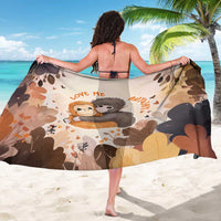 Punch The Monkey Sarong Love Me Anyway Baby Monkeys Cute Plush Hugging