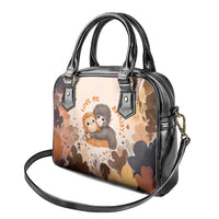 Punch The Monkey Shoulder Handbag Love Me Anyway Baby Monkeys Cute Plush Hugging
