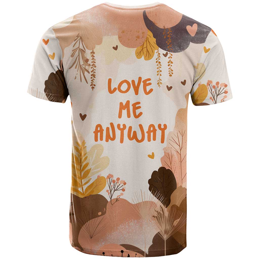 Punch The Monkey T Shirt Love Me Anyway Baby Monkeys Cute Plush Hugging