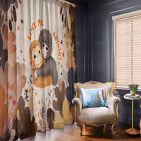 Punch The Monkey Window Curtain Love Me Anyway Baby Monkeys Cute Plush Hugging