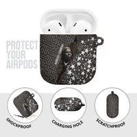 Harriet Tubman Underground Railroad AirPods Case Fearless In The Dark - Civil Rights Hero Vintage Art
