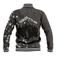 Harriet Tubman Underground Railroad Baseball Jacket Fearless In The Dark - Civil Rights Hero Vintage Art