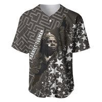Harriet Tubman Underground Railroad Baseball Jersey Fearless In The Dark - Civil Rights Hero Vintage Art