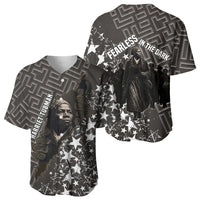 Harriet Tubman Underground Railroad Baseball Jersey Fearless In The Dark - Civil Rights Hero Vintage Art