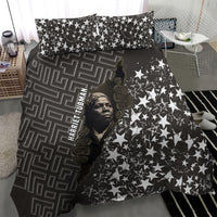 Harriet Tubman Underground Railroad Bedding Set Fearless In The Dark - Civil Rights Hero Vintage Art