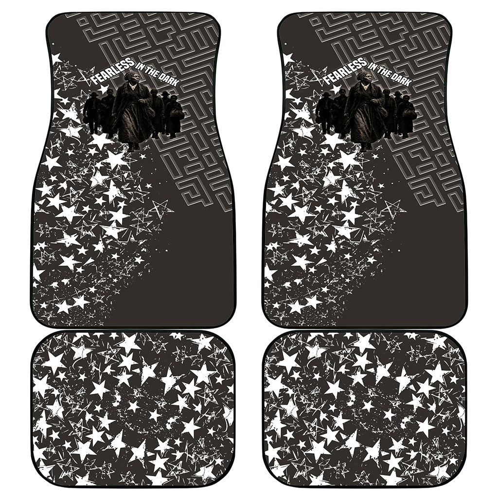 Harriet Tubman Underground Railroad Car Mats Fearless In The Dark - Civil Rights Hero Vintage Art