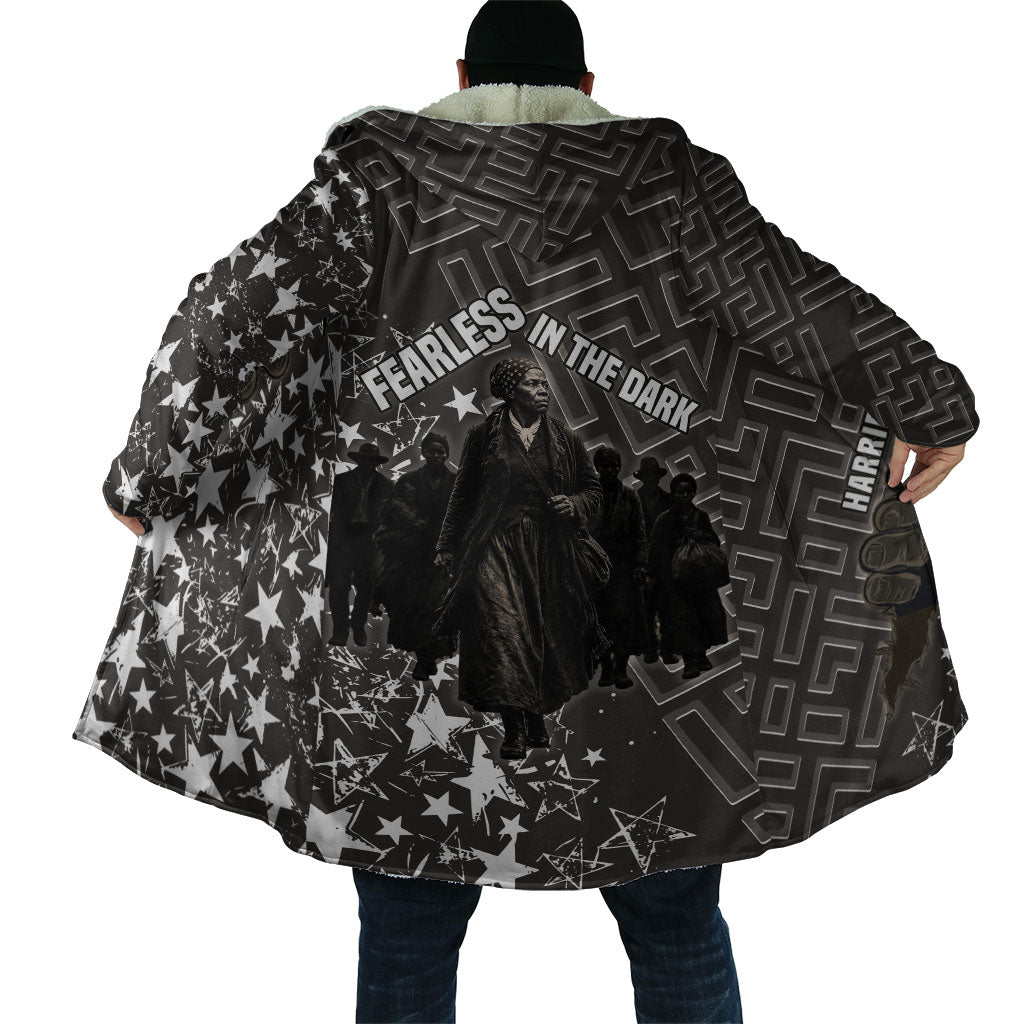 Harriet Tubman Underground Railroad Cloak Fearless In The Dark - Civil Rights Hero Vintage Art