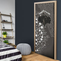 Harriet Tubman Underground Railroad Door Cover Fearless In The Dark - Civil Rights Hero Vintage Art