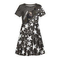 Harriet Tubman Underground Railroad Kid Short Sleeve Dress Fearless In The Dark - Civil Rights Hero Vintage Art