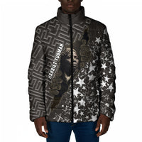 Harriet Tubman Underground Railroad Padded Jacket Fearless In The Dark - Civil Rights Hero Vintage Art