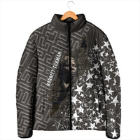 Harriet Tubman Underground Railroad Padded Jacket Fearless In The Dark - Civil Rights Hero Vintage Art