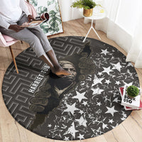 Harriet Tubman Underground Railroad Round Carpet Fearless In The Dark - Civil Rights Hero Vintage Art