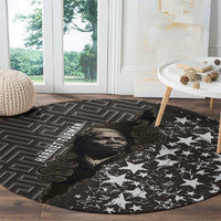 Harriet Tubman Underground Railroad Round Carpet Fearless In The Dark - Civil Rights Hero Vintage Art