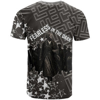 Harriet Tubman Underground Railroad T shirt Fearless In The Dark - Civil Rights Hero Vintage Art