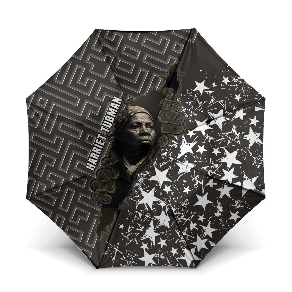 Harriet Tubman Underground Railroad Umbrella Fearless In The Dark - Civil Rights Hero Vintage Art