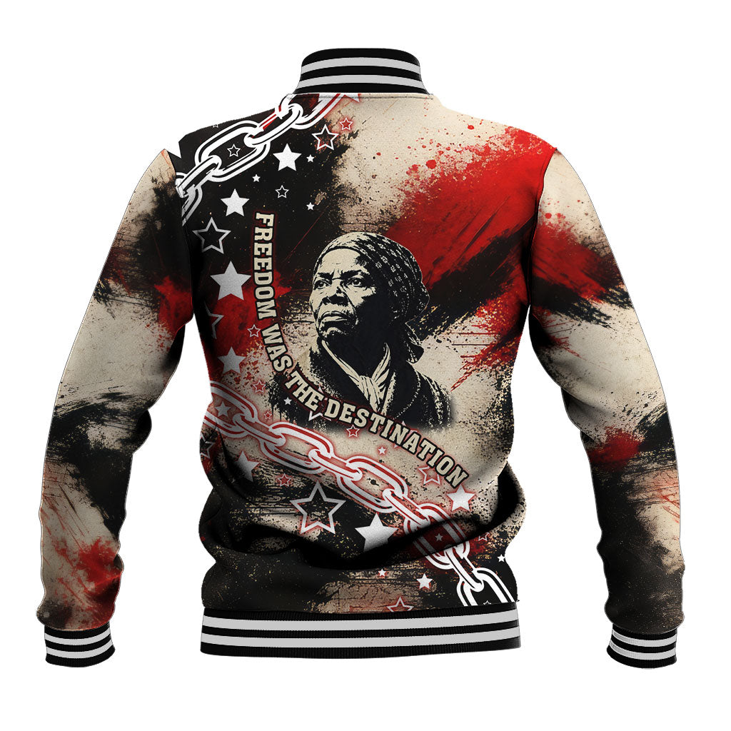 Freedom Fighter Harriet Tubman Baseball Jacket Freedom Was The Destination 1822