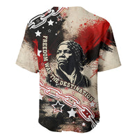 Freedom Fighter Harriet Tubman Baseball Jersey Freedom Was The Destination 1822