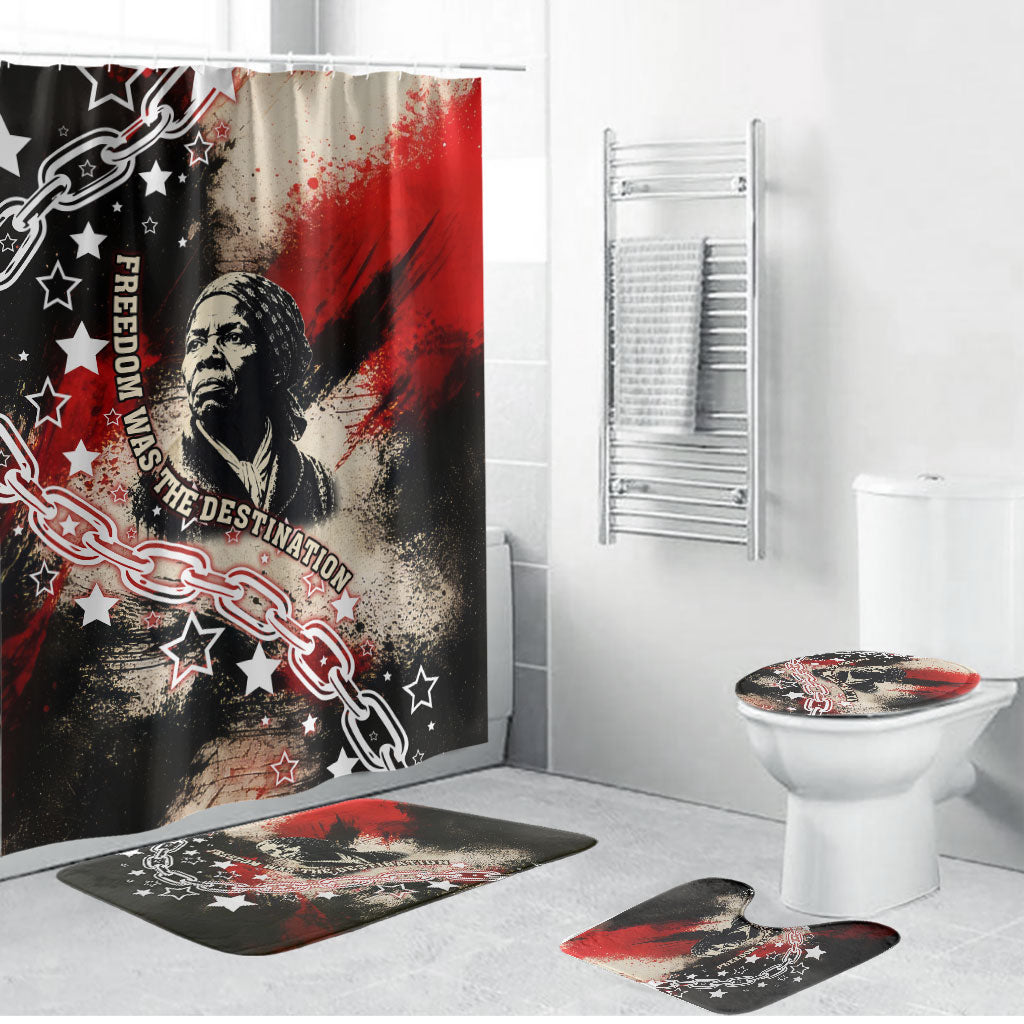 Freedom Fighter Harriet Tubman Bathroom Set Freedom Was The Destination 1822