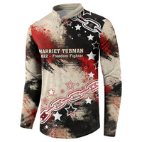 Freedom Fighter Harriet Tubman Button Sweatshirt Freedom Was The Destination 1822