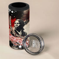 Freedom Fighter Harriet Tubman 4 in 1 Can Cooler Tumbler Freedom Was The Destination 1822