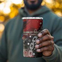 Freedom Fighter Harriet Tubman 4 in 1 Can Cooler Tumbler Freedom Was The Destination 1822