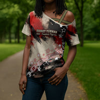 Freedom Fighter Harriet Tubman Cross Shoulder Shirt Freedom Was The Destination 1822