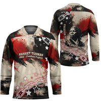 Freedom Fighter Harriet Tubman Hockey Jersey Freedom Was The Destination 1822