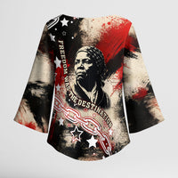 Freedom Fighter Harriet Tubman Kimono Sleeve Blouse Freedom Was The Destination 1822