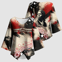 Freedom Fighter Harriet Tubman Kimono Sleeve Blouse Freedom Was The Destination 1822