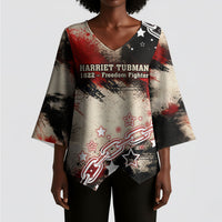 Freedom Fighter Harriet Tubman Kimono Sleeve Blouse Freedom Was The Destination 1822