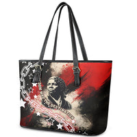 Freedom Fighter Harriet Tubman Leather Tote Bag Freedom Was The Destination 1822