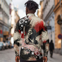 Freedom Fighter Harriet Tubman Long Sleeve Button Shirt Freedom Was The Destination 1822