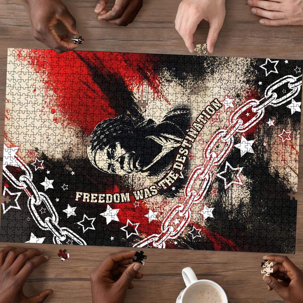 Freedom Fighter Harriet Tubman Puzzle Freedom Was The Destination 1822