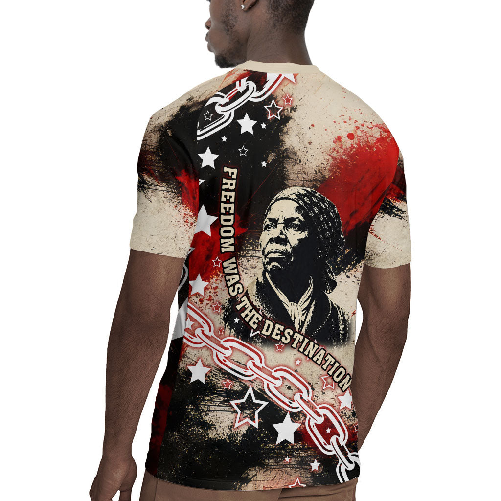 Freedom Fighter Harriet Tubman Rugby Jersey Freedom Was The Destination 1822