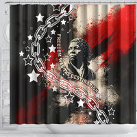 Freedom Fighter Harriet Tubman Shower Curtain Freedom Was The Destination 1822
