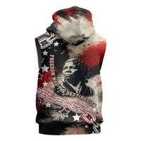 Freedom Fighter Harriet Tubman Sleeveless Zip Hoodie Freedom Was The Destination 1822