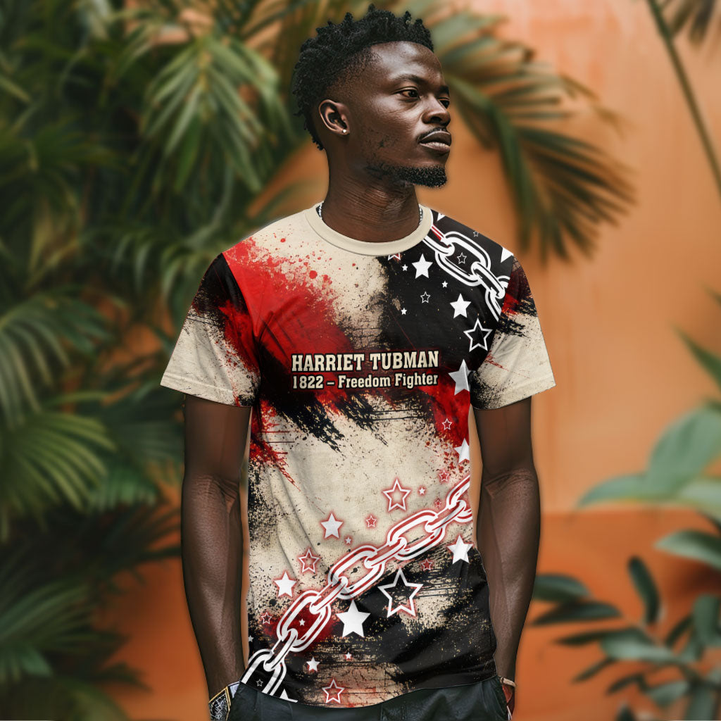 Freedom Fighter Harriet Tubman T shirt Freedom Was The Destination 1822
