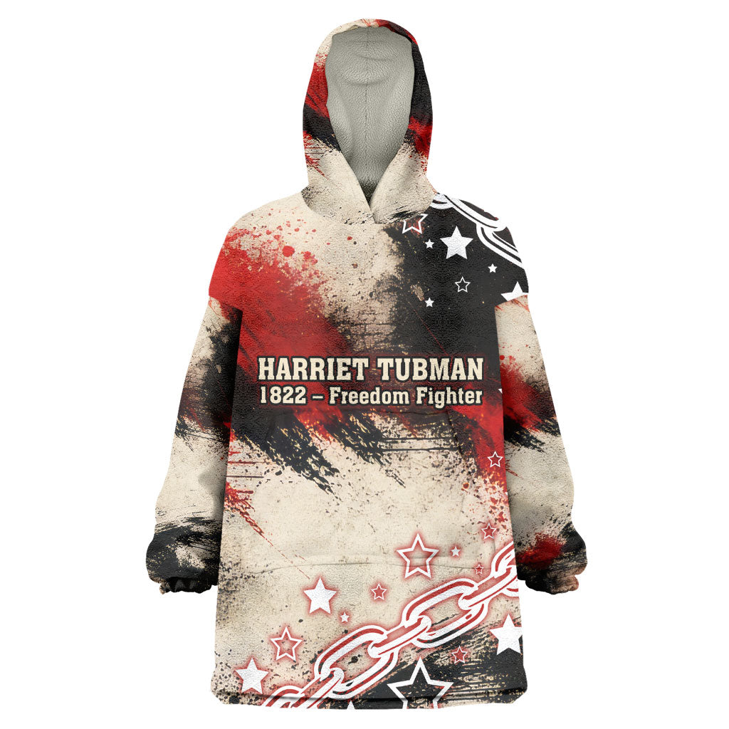 Freedom Fighter Harriet Tubman Wearable Blanket Hoodie Freedom Was The Destination 1822