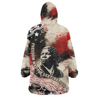 Freedom Fighter Harriet Tubman Wearable Blanket Hoodie Freedom Was The Destination 1822