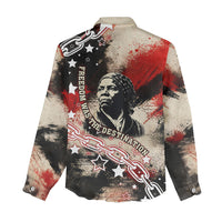 Freedom Fighter Harriet Tubman Women Casual Shirt Freedom Was The Destination 1822